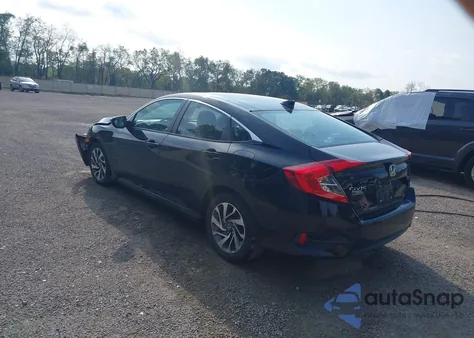 2018 Honda Civic Ex из США, поврежденный, VIN 19XFC2F74JE007608